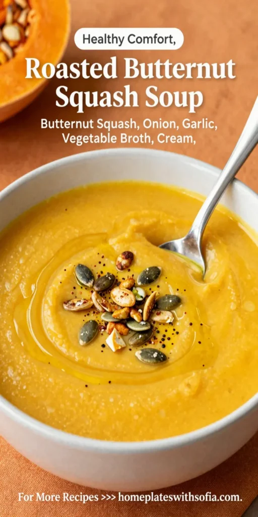 Roasted Butternut Squash Soup