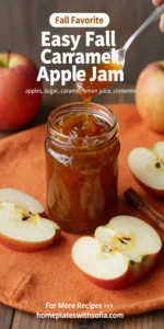 Easy Fall Caramel Apple Jam