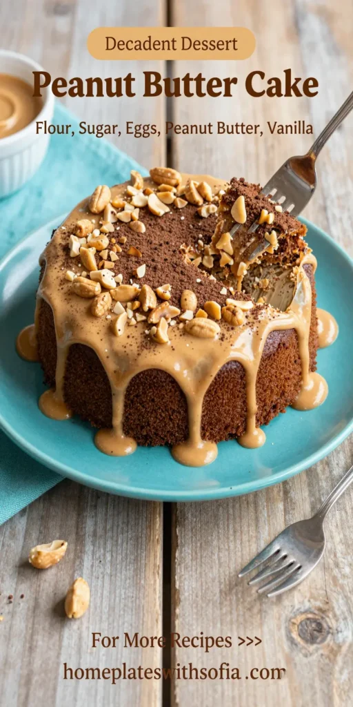 Peanut Butter Cake