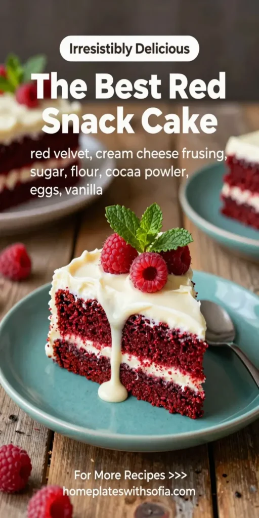 The Best Red Velvet Snack Cake