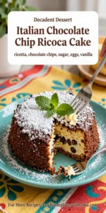 Italian Chocolate Chip Ricotta Cake