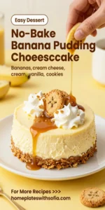 No-Bake Banana Pudding Cheesecake