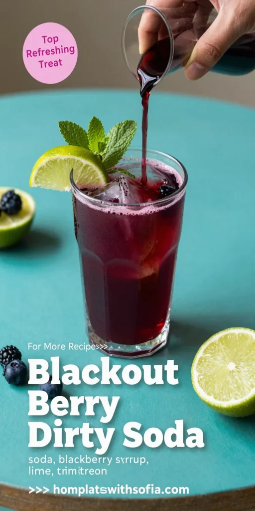 Blackout Berry Dirty Soda