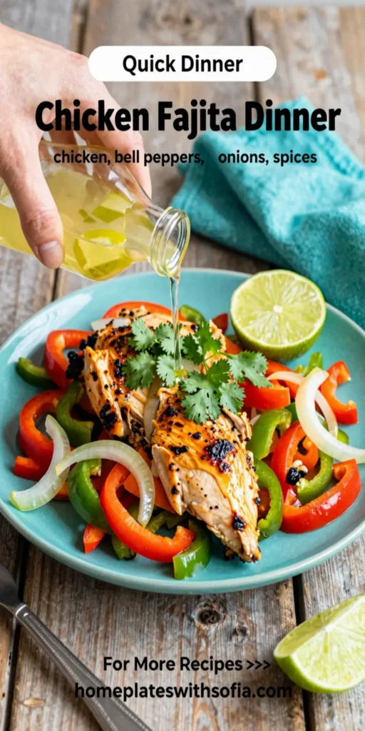 Chicken Fajita Dinner