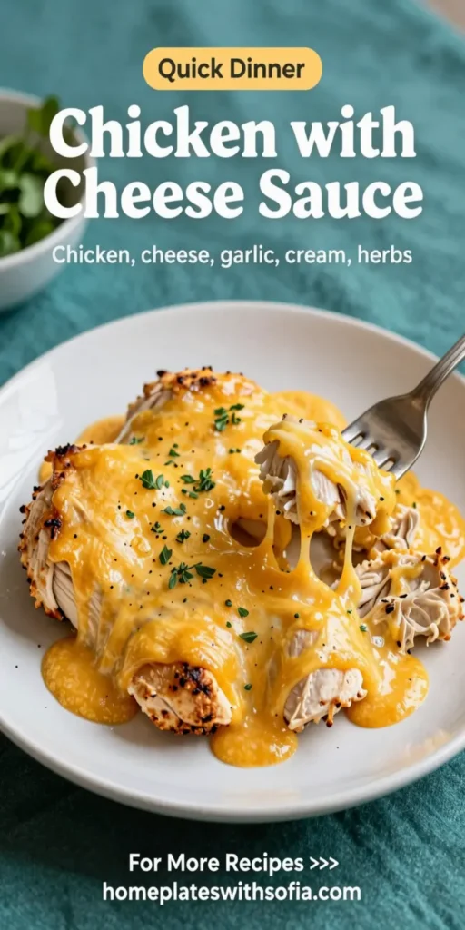 Chicken with Cheese Sauce