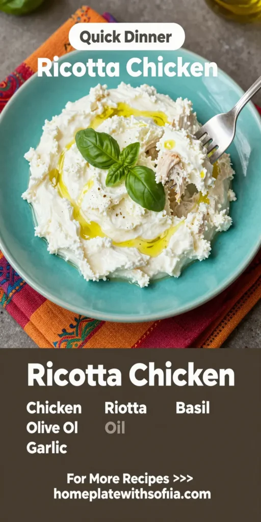 Ricotta Chicken