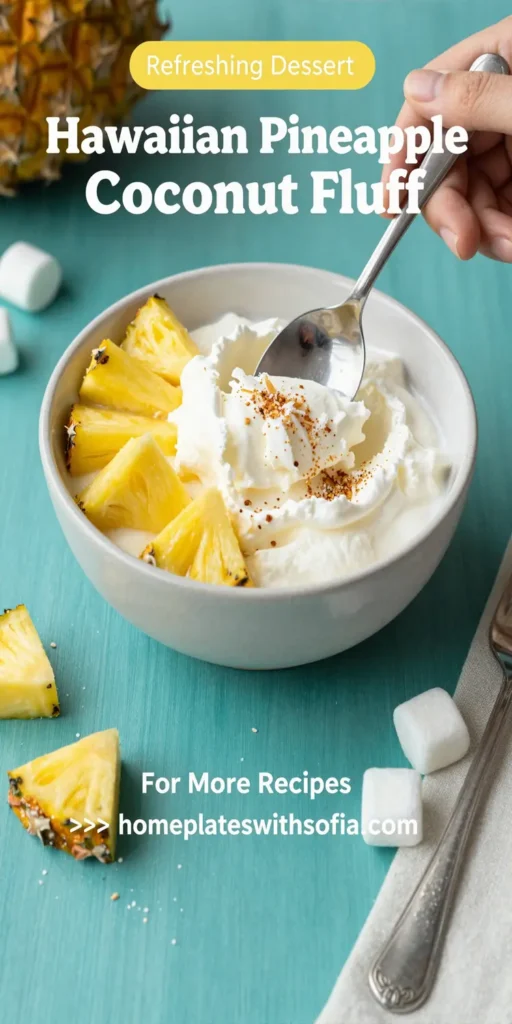 Hawaiian Pineapple Coconut Fluff