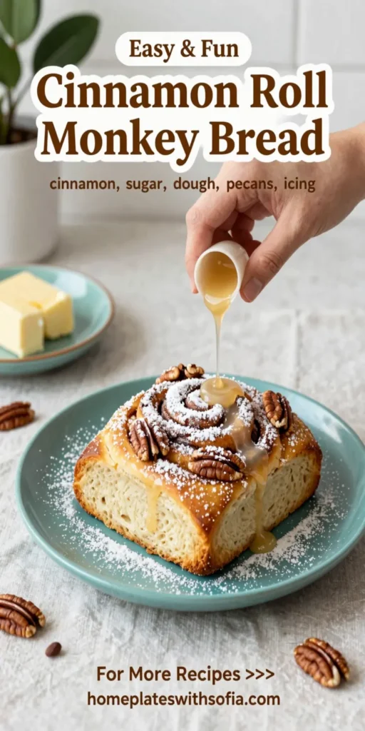Cinnamon Roll Monkey Bread