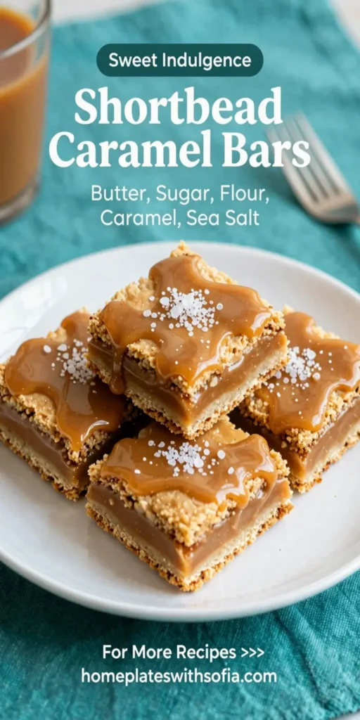Shortbread Caramel Bars