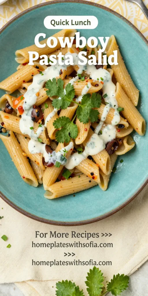 Cowboy Pasta Saladrn