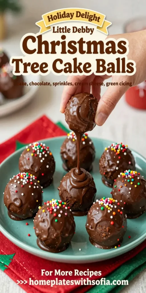Little Debbie Christmas Tree Cake Balls
