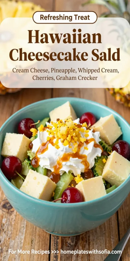 Hawaiian Cheesecake Salad