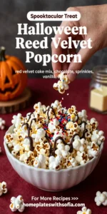 Halloween Bloody Red Velvet Popcorn