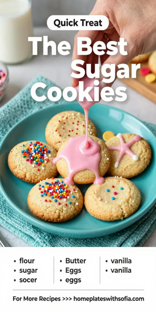 The Best Sugar Cookies