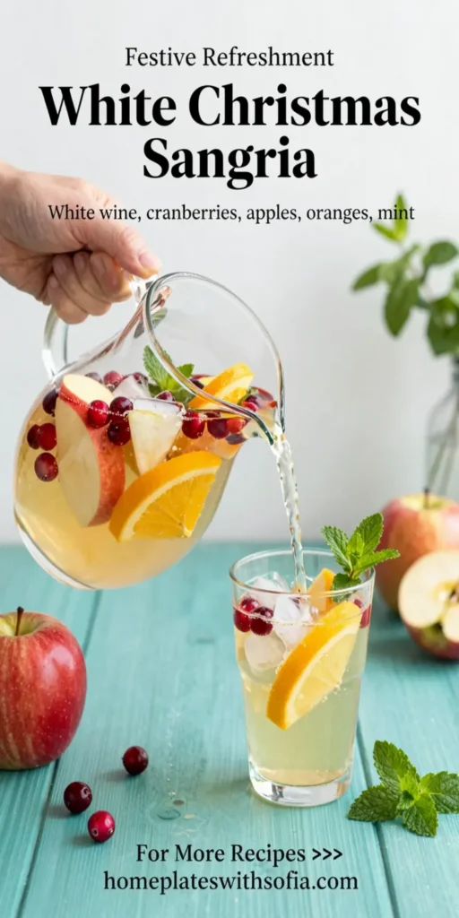 White Christmas Sangria
