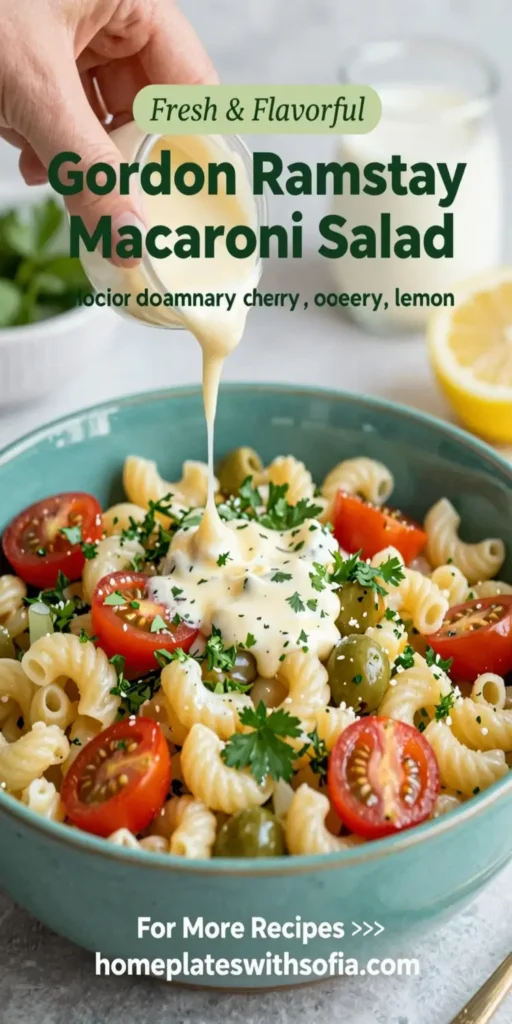 Gordon Ramsay Macaroni Salad