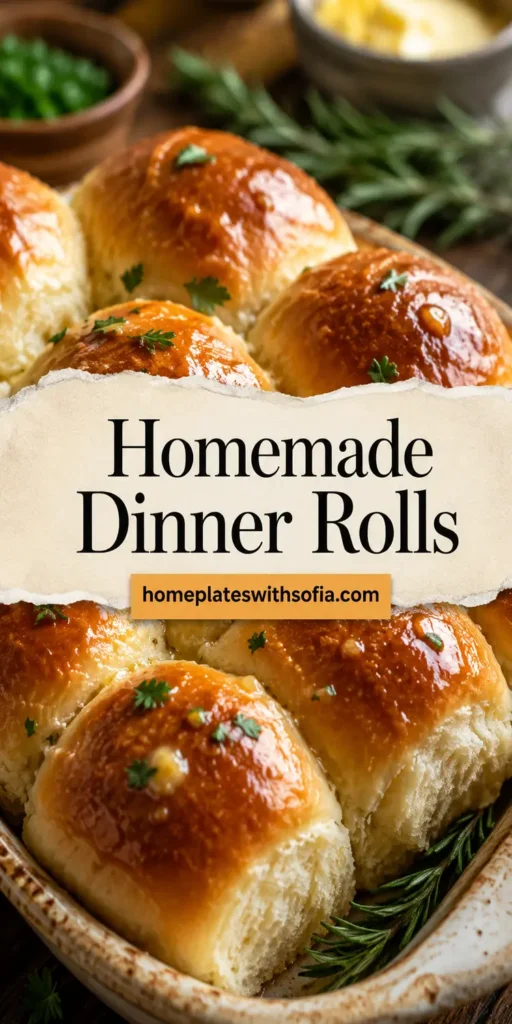 Homemade Dinner Rolls for Sunday Supper