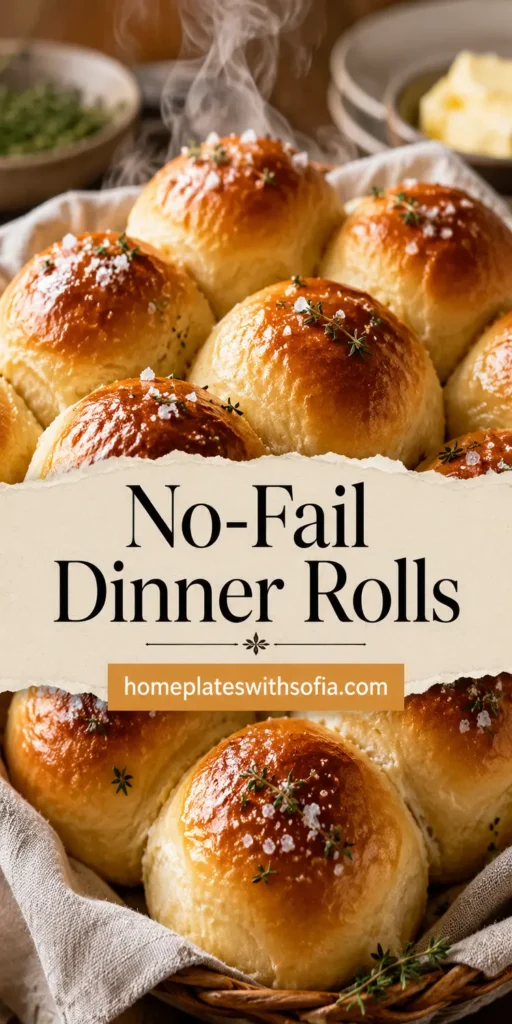 No-Fail Dinner Rolls with Golden Tops