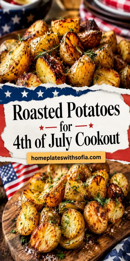 Roasted Potatoes for 4th of July Cookout