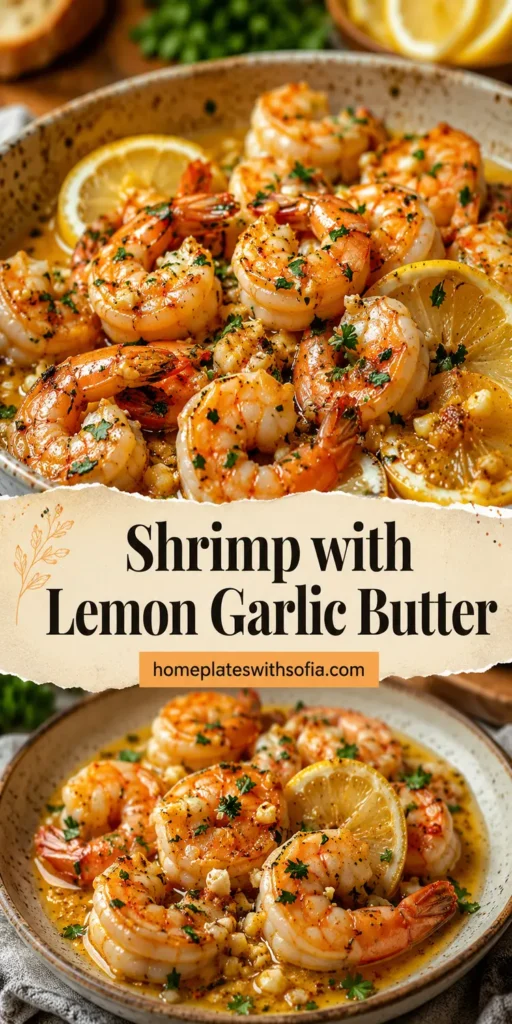 Shrimp Recipes with Lemon Garlic Butter Sauce