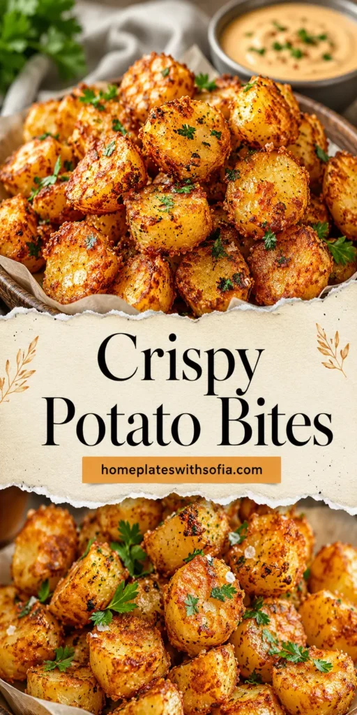 Crispy Potato Bites for Family Dinner