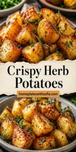 Crispy Herb Potatoes for Sunday Roast