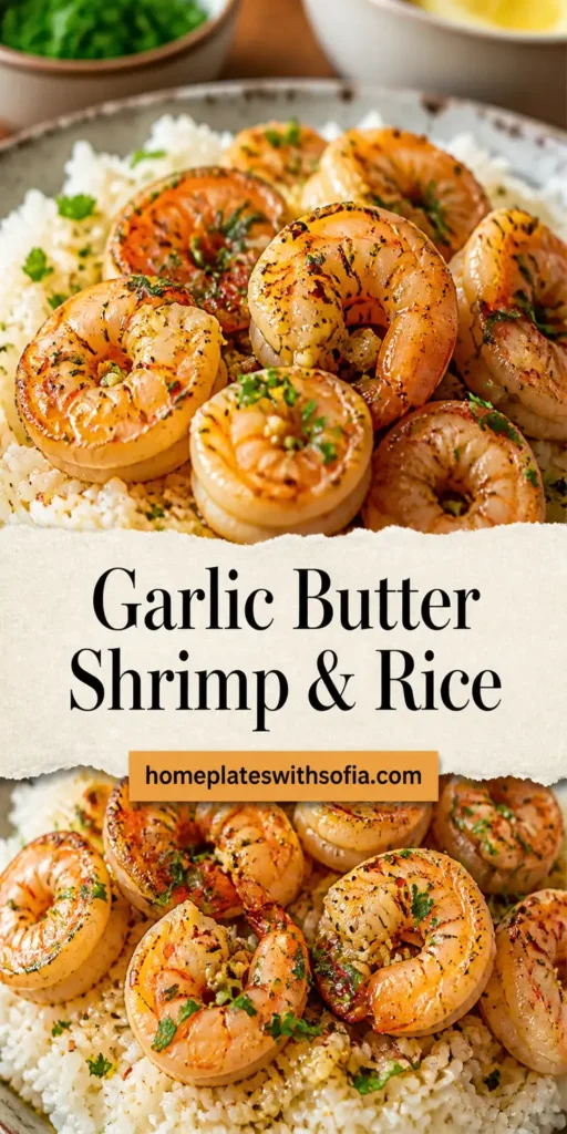 Garlic Butter Shrimp and Rice for Weeknights