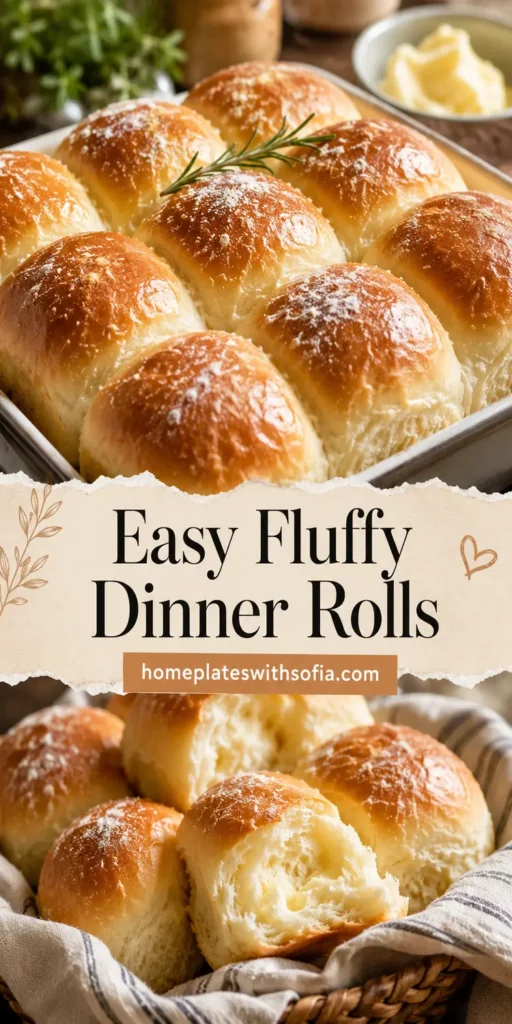 Easy Fluffy Dinner Rolls for Beginners