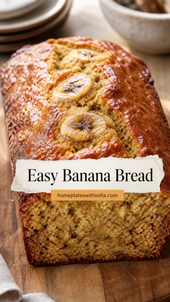 Easy Banana Bread Recipe for Beginners