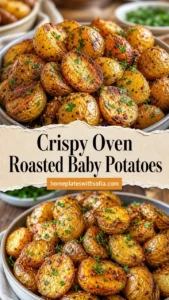 Crispy Oven Roasted Baby Potatoes
