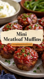 Mini Meatloaf Muffins for Weeknight Dinner