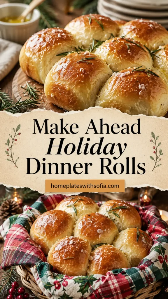 Make Ahead Dinner Rolls for Busy Holidays