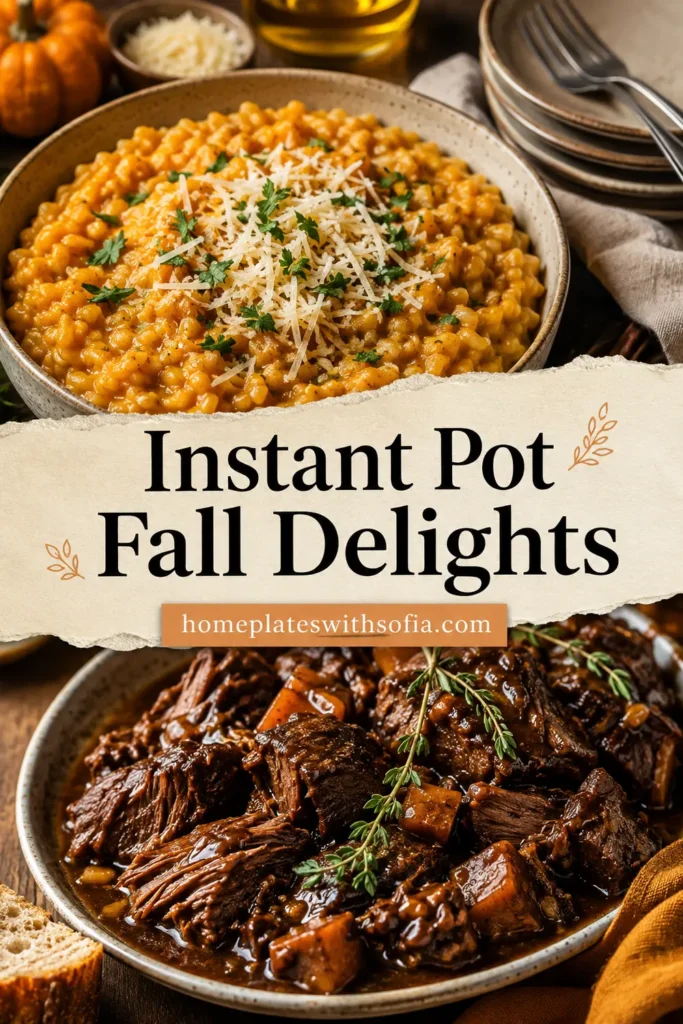 35 Instant Pot Fall Recipes