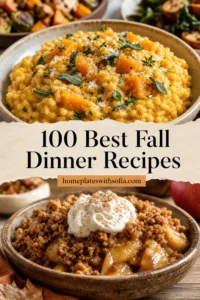 100 Best Fall Dinner Recipes