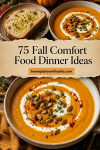 75 Fall Comfort Food Dinner Ideas to Keep You Warm...