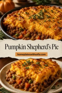 Pumpkin Shepherd’s Pie