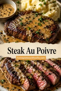 Classic Steak Au Poivre
