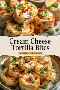 Cream Cheese Tortilla Bites