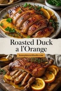 Roasted Duck a l’Orange. Recipe – Orange Duck Recipe