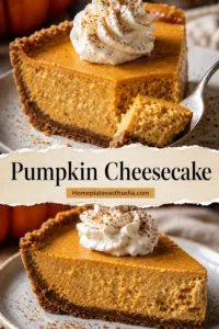 Pumpkin Cheesecake