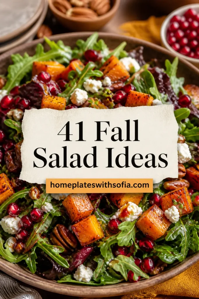 🥗 41 Fall Salad Ideas for a Crowd | Delicious & Seasonal Salad Recipes 🍁