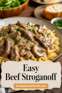 Beef Stroganoff (Easy One-Pot Recipe)