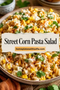 Street Corn Pasta Salad Recipe: Mexican-inspired Printable (PDF) - Etsy