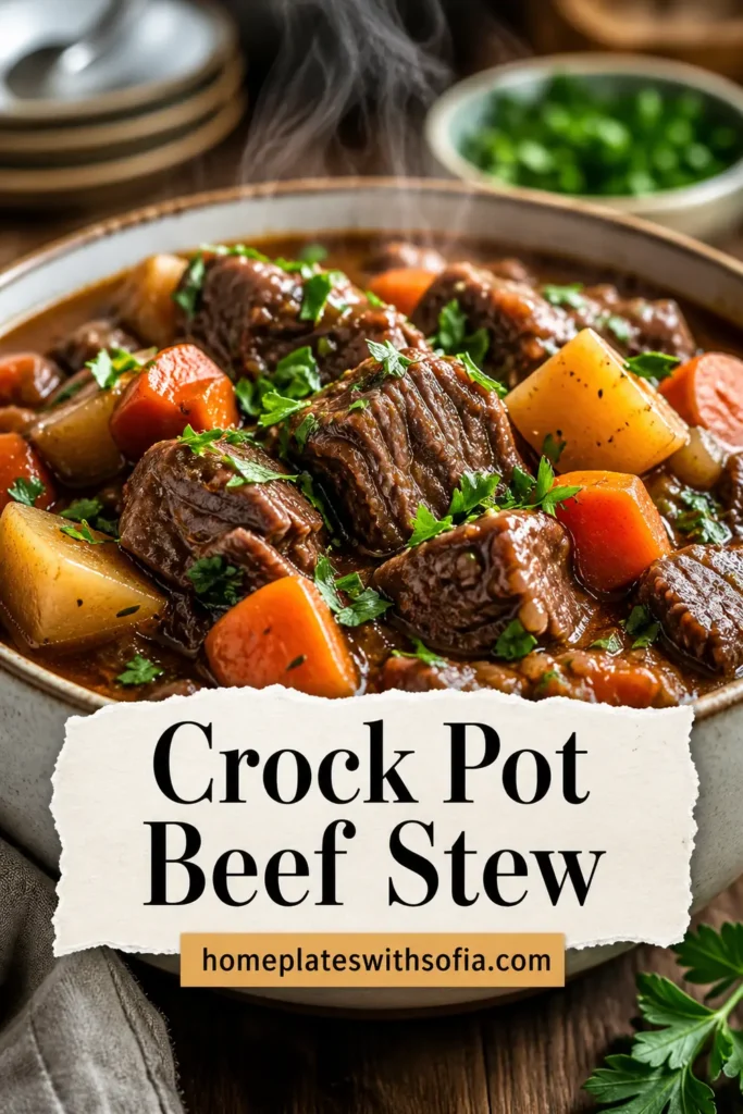 Crock Pot Beef Stew