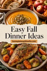 Easy Fall Dinner Recipes and Ideas for Families That Make Good Comfort Foods