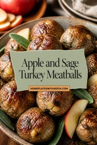Apple and Sage Turkey Meatballs – Perfect for Fall