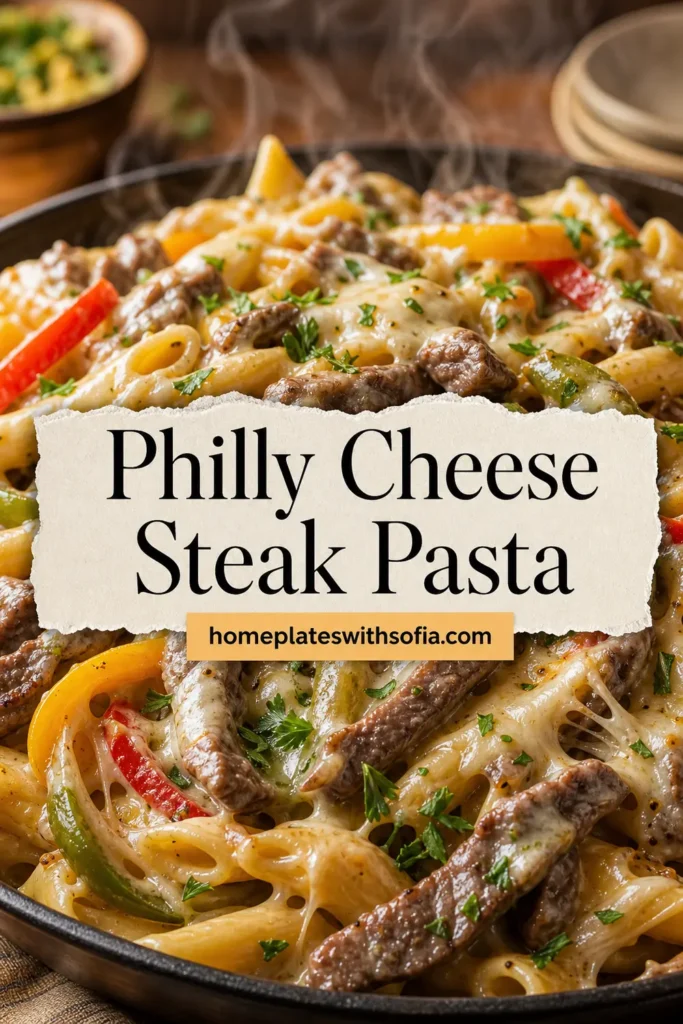 Delicious Philly Cheese Steak Pasta Recipe for Family Dinners