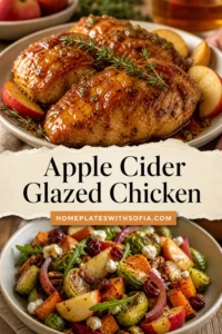 Apple Cider Glazed Chicken