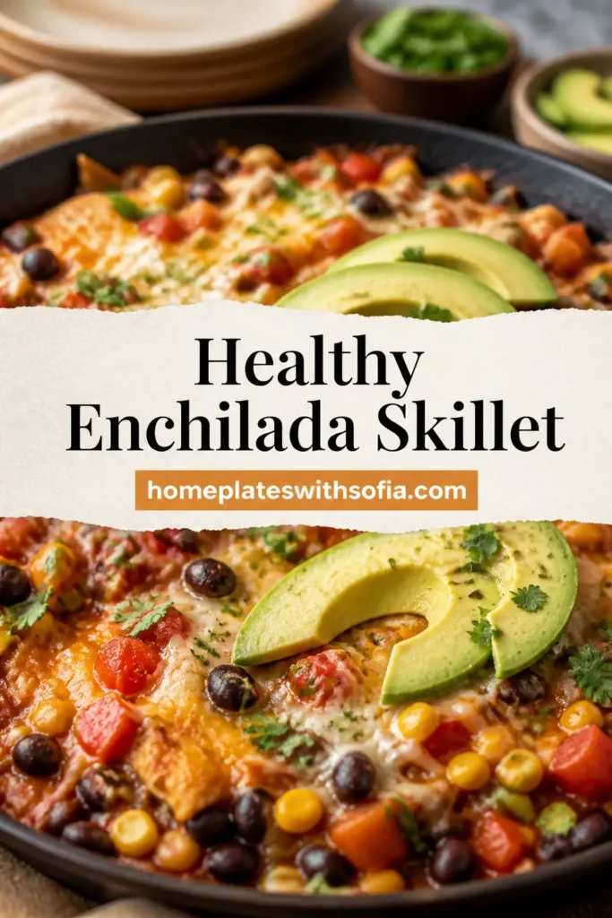 Healthy Enchilada Skillet