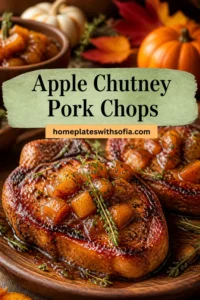 Apple Chutney Pork Chops Recipe (Bring autumn to your table!)